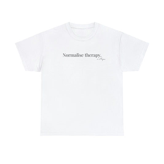Normalise therapy - Unisex Heavy Cotton Tee